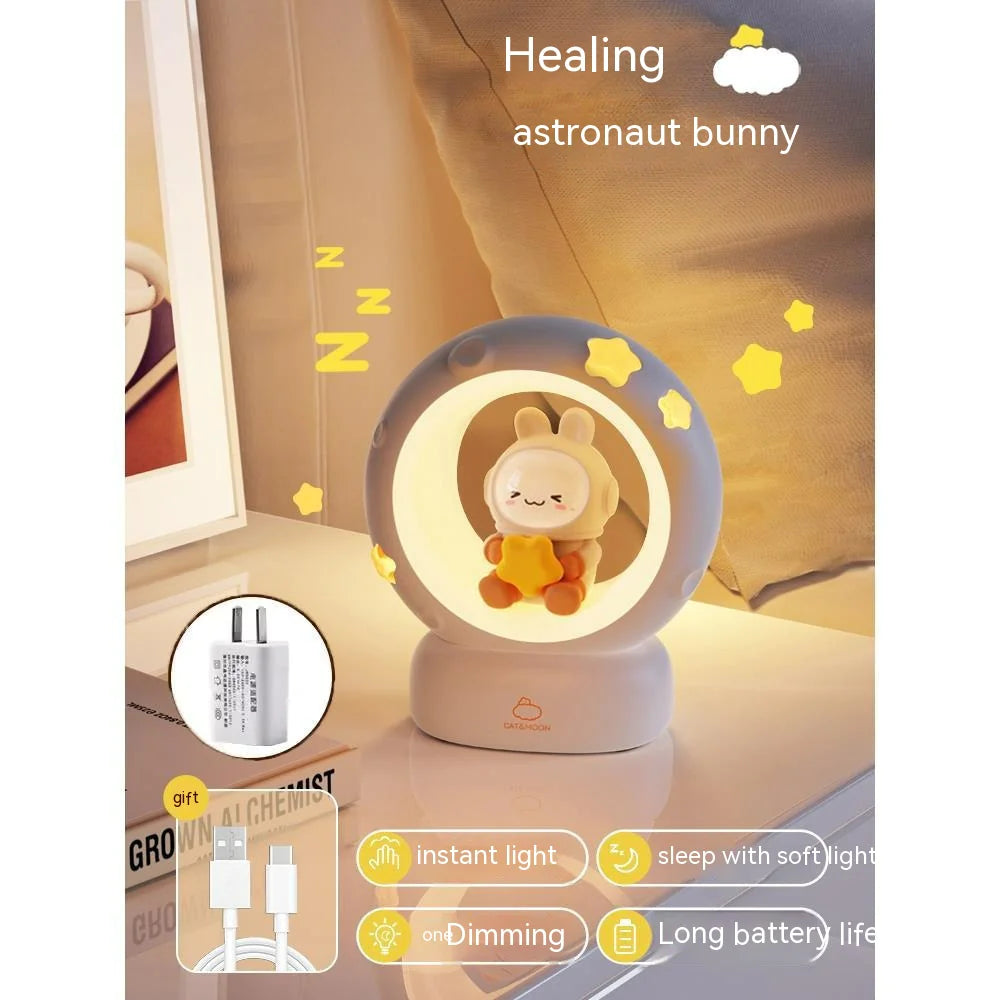 Cute Soothing Nightstand Reading Lamp