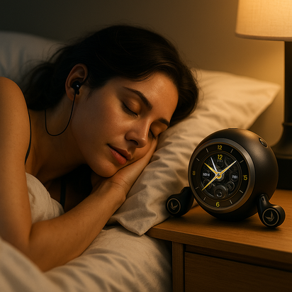 White Noise: Touchscreen Sleeptune Mifo Bluetooth Earbuds - 28 SOUNDS - 8GB Storage - MP3 player