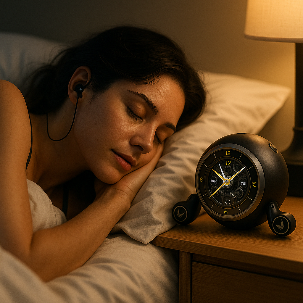 White Noise: Touchscreen Sleeptune Mifo Bluetooth Earbuds - 28 SOUNDS - 8GB Storage - MP3 player