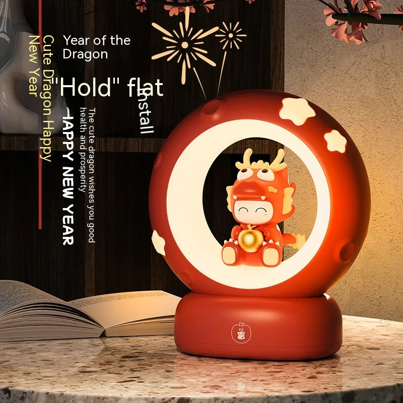 Cute Soothing Nightstand Reading Lamp