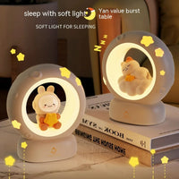 Cute Soothing Nightstand Reading Lamp